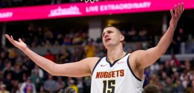 Nikola Jokic, estrella de Denver Nuggets. 