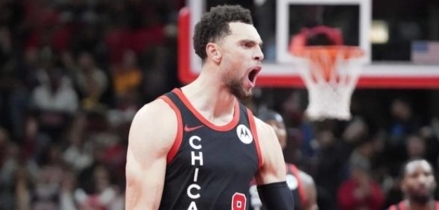 Zach LaVine, jugador de Chicago Bulls.