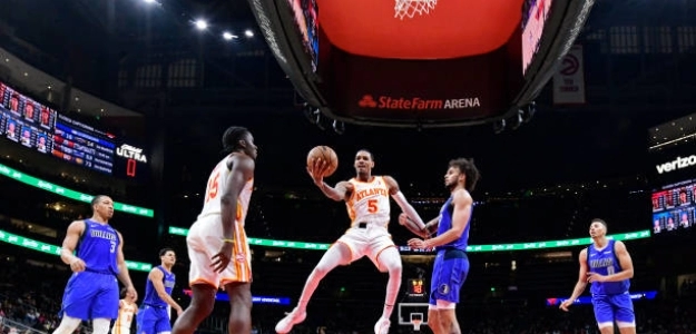 Dejounte Murray se aleja de Lakers. Foto: gettyimages