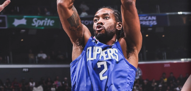 Kawhi Leonard, estrella de Los Angeles Clippers. 