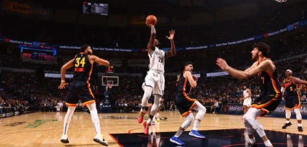 Dorian Finney-Smith, rumores NBA Thunder. Foto: gettyimages