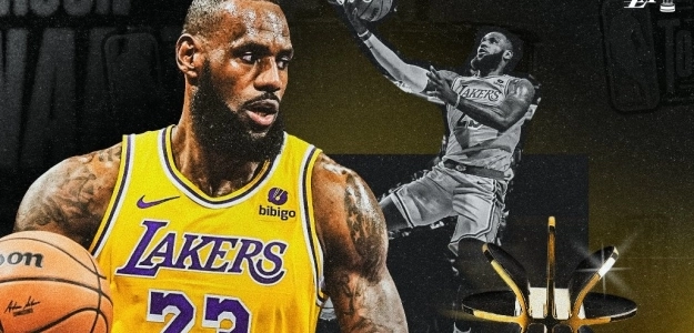 LeBron James, jugador de Los Angeles Lakers.