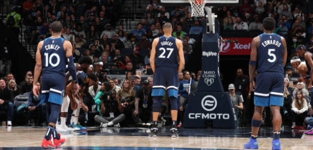 Derrota Minnesota Timberwolves. Foto: gettyimages