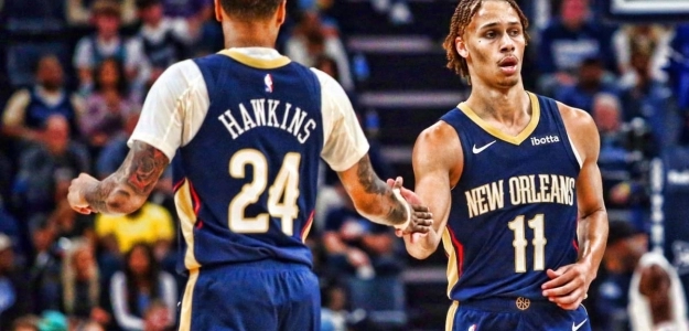 Jordan Hawkins y Dyson Daniels