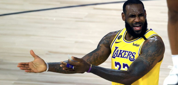 LeBron James, estrella de la NBA. 