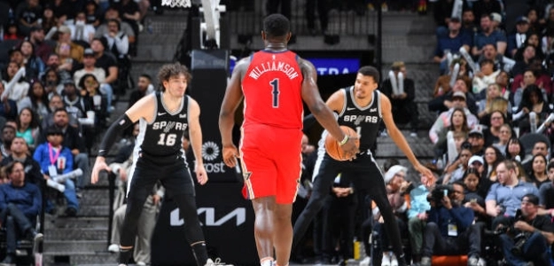 Zion Williamson, canasta ganadora. Foto: gettyimages