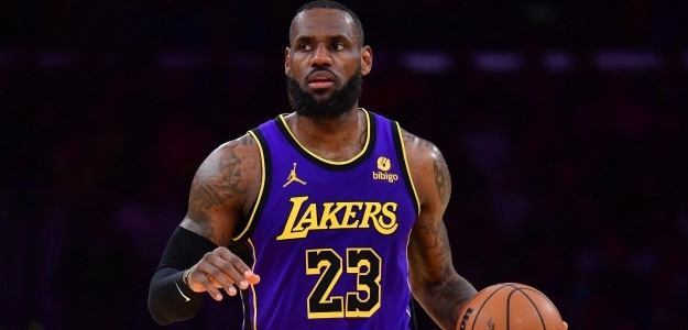 LeBron James, jugador de Los Angeles Lakers.