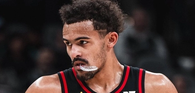 Trae Young, estrella de Atlanta Hawks.