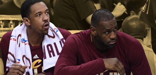 Channing Frye y LeBron James