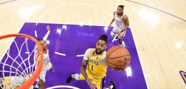 D´Angelo Russell, clave en Lakers. Foto: gettyimages