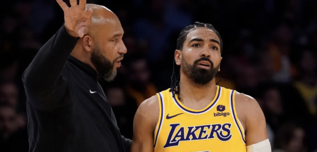 Gabe Vincent, jugador de Los Angeles Lakers.