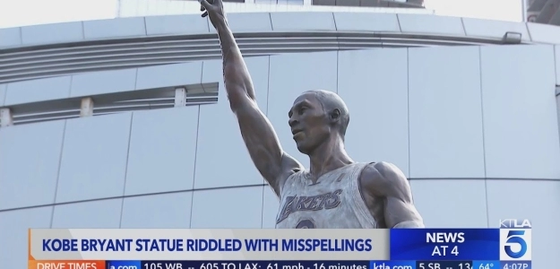 Kobe Bryant, inmortalizado en Los Angeles.