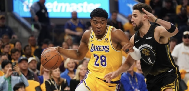 Rui Hachimura, jugador de Los Angeles Lakers. 
