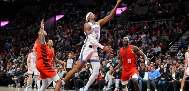 Shai Gilgeous-Alexander, absurdo. Foto: gettyimages