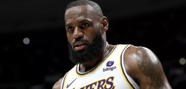 LeBron James, jugador de Los Angeles Lakers.