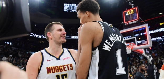 Victor Wembanyama, ante Nuggets. Foto: gettyimages