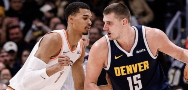 Wembanyama, frente a Jokic.