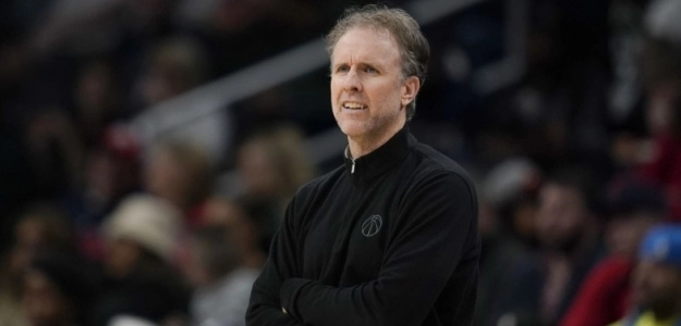 Brian Keefe, entrenador interino de Washington Wizards.