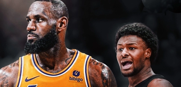 LeBron y Bronny James