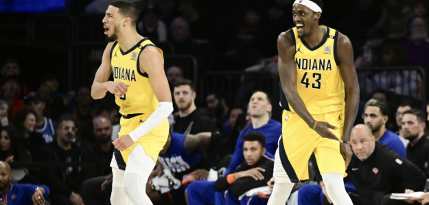 Tyrese Haliburton y Pascal Siakam, estrellas de Indiana Pacers