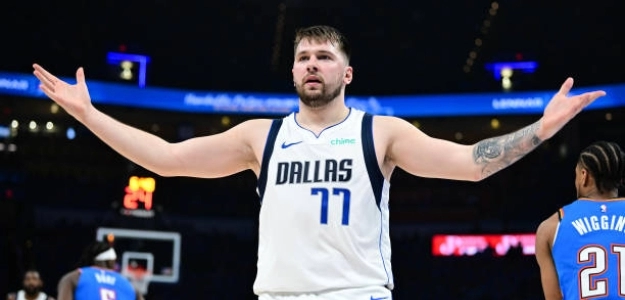 Luka Doncic, dominio Thunder. Foto: gettyimages