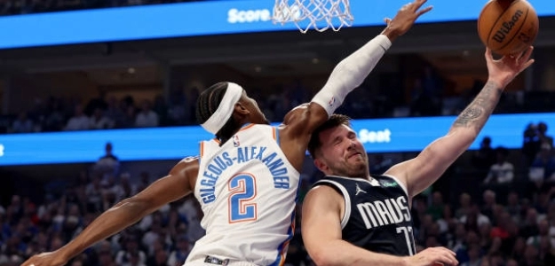 Shai Gilgeous-Alexander, mejor que Doncic. Foto: gettyimages