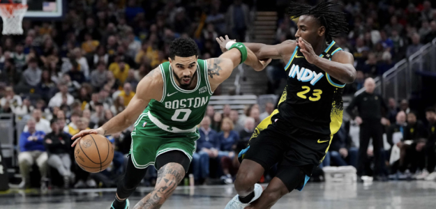 Jayson Tatum, una pesadilla para Indiana Pacers.
