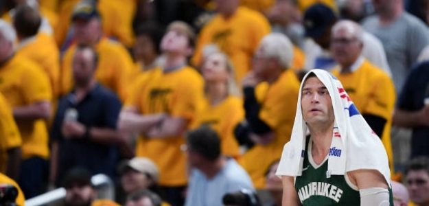 Brook López, sacrificado en Milwaukee Bucks. Foto: gettyimages