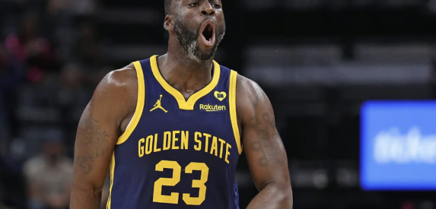 Draymond Green, estrella de Golden State Warriors. 