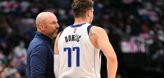 Jason Kidd y Luka Doncic