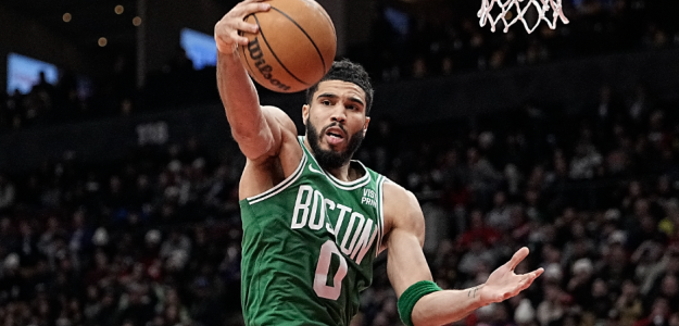 Jaylen Brown, estrella de Boston Celtics. 