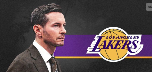 JJ Redick, new coach of the Los Angeles Lakers.