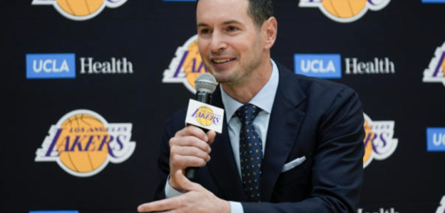 JJ Redick, entrenador de Los Angeles Lakers. 