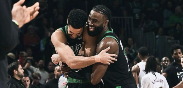 Tatum y Brown, estrellas de Boston Celtics.