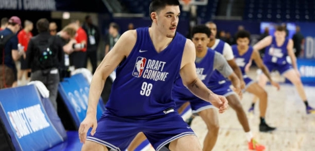 Zach Edey, gigante de la NBA. Foto: gettyimages