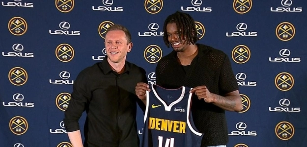 DaRon Holmes, jugador de Denver Nuggets.