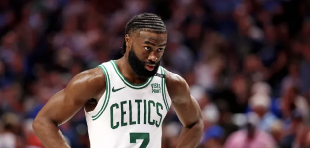 Jaylen Brown, estrella de Boston Celtics. 