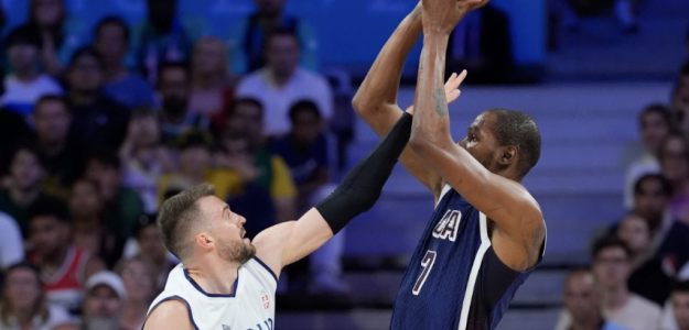 Kevin Durant, estrella del Team USA.