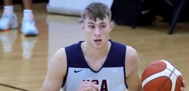 Cooper Flagg, favorite for the no. 1 pick in the NBA Draft 2025.