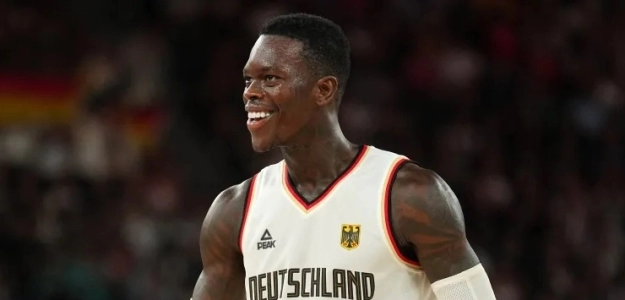 Dennis Schroder, player from Germany.