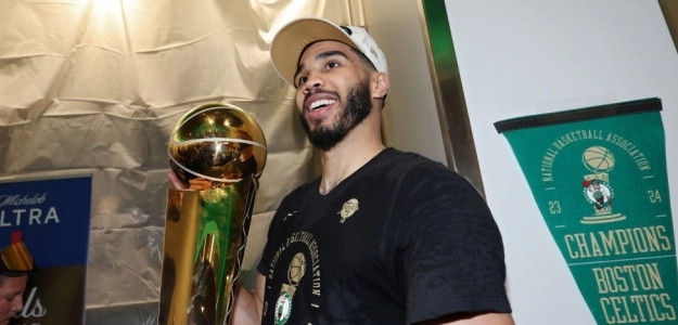 Jayson Tatum, star of the Boston Celtics.