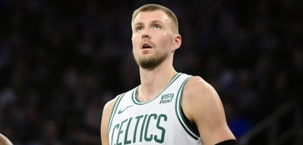 Kristaps Porzingis, player for the Boston Celtics.