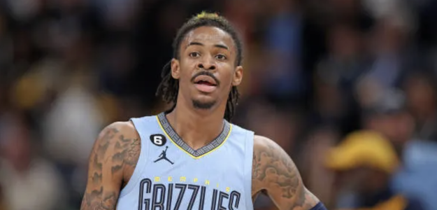 Ja Morant, star of the Memphis Grizzlies.