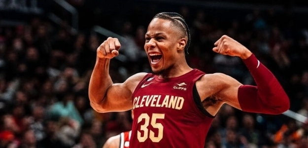 Isaac Okoro, player for the Cleveland Cavaliers.