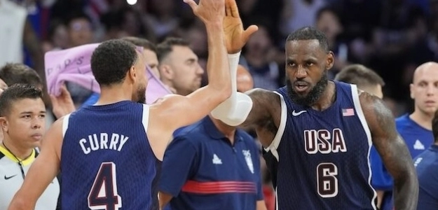 LeBron James con el Team USA.