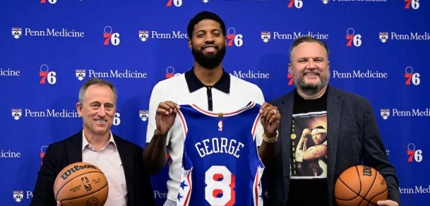 Paul George, jugador de Philadelphia 76ers.