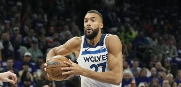 Rudy Gobert, jugador de Minnesota Timberwolves.