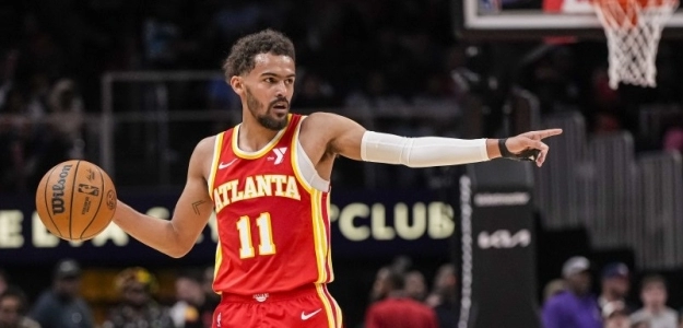 Trae Young, star of Atlanta Hawks.