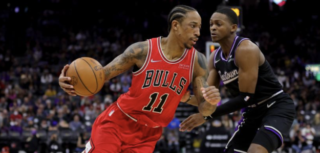 DeMar DeRozan, the man who has traveled the most distance in the NBA.