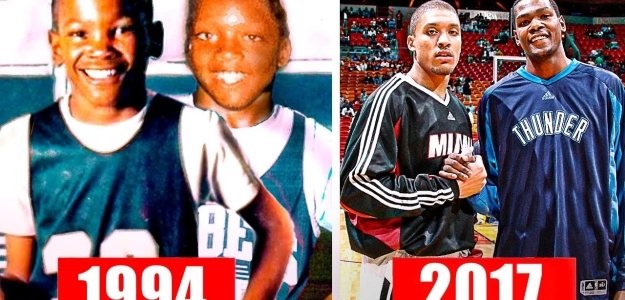 Kevin Durant y Michael Beasley